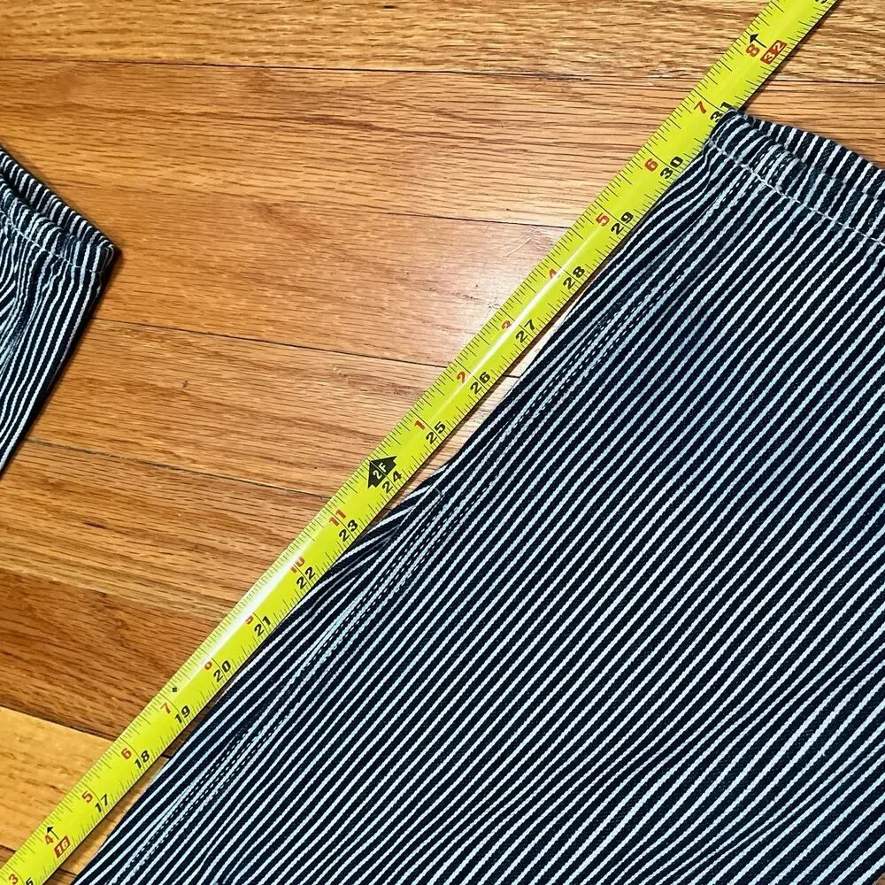GAP Blue Stripe Double Knee Carpenter Pants‎ Size 31x31 Railroad Hickory